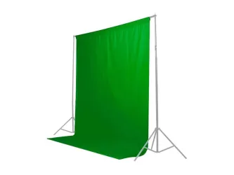 CARUBA Chroma Key Green 3x6m